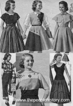 1953 Girls Clothes