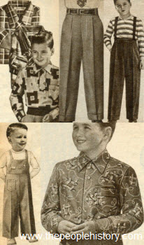 1954 Boys Clothes