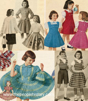 1956 Girls Clothes