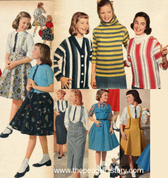 1957 Girls Clothes