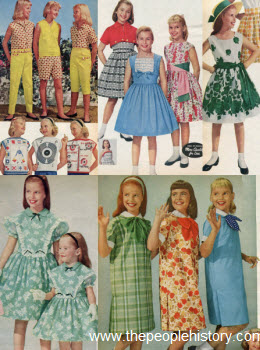 1959 Girls Clothes