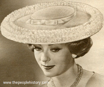 1959 Dramatic Sailor Hat