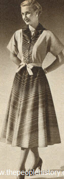 Dolman Sleeve Dress 1950