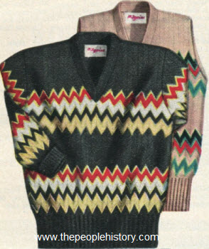 Raschel Knit Sweater 1950