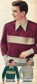 Pullover Corduroy Shirt 1951