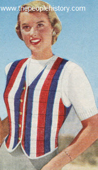 Smart Stripe Vestee 1951