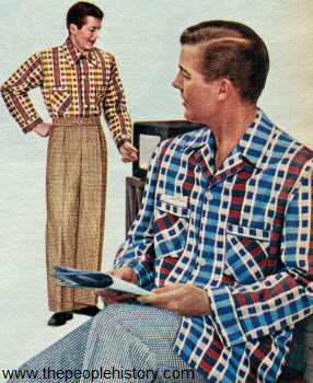 Broadcloth Pajamas 1952