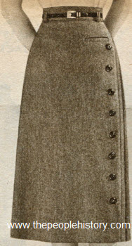 Button Skirt 1952