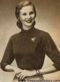 Golden Bird Knit Cotton Shirt 1952