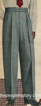 Fancy Check Trouser 1953