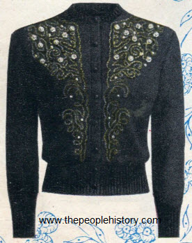 Fitted Cardigan 1953