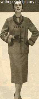 Box Jacket Suit 1954