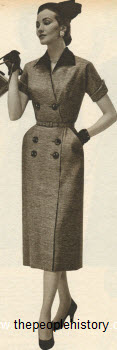 Coachman Dress 1955