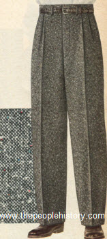 Tweed Trousers 1955