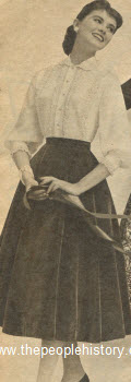 Velveteen Skirt 1956