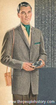 Flap Pocket Sport Coat 1957