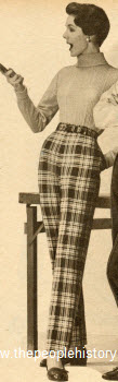 Plaid Pants 1957