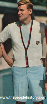 Short Sleeve Cardigan and Shorts 1959