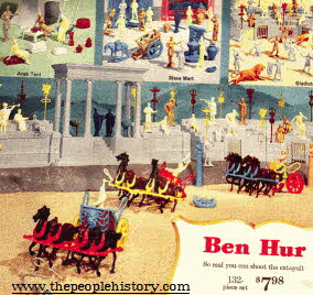 Play Ben Hur Set From The 1960s