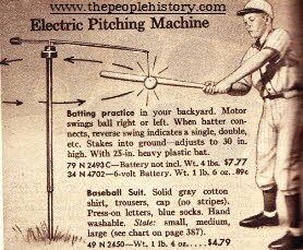 Electric Pitching Machine From The 1960s