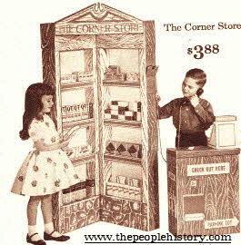 Cornerstore Play Shop From The 1960s