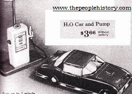 H2O Car and Pump From The 1960s