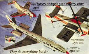 Model Planes From The 1960s