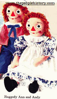 Raggedy Ann and Andy From The 1960s