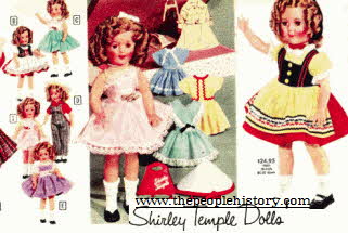 Shirley temple dolls From The 1960s