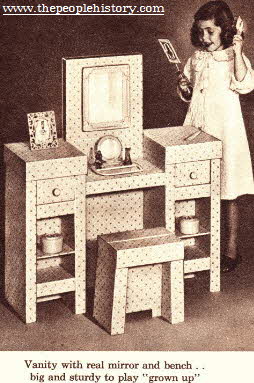 vanity set From The 1960s