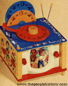 Musical TV Phonograph From The 1960s