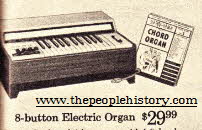 Electric Organ From The 1960s