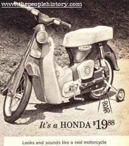 Honda Pedal Bike  From The 1960s
