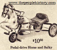Ride on Horse and Buggy From The 1960s