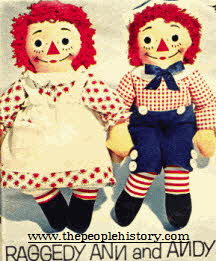 Raggedy Anne and Andy From The 1960s