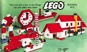 Lego Building Set From The 1960s
