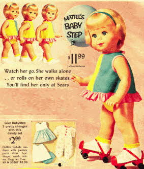 Baby Steps Mattel Doll From The 1960s