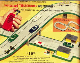Matchbox Motorized Motorway Racing Set From The 1960s