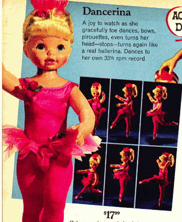 Ballerina Doll From The 1960s