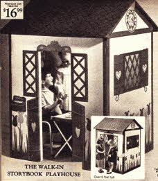 Childrens Playhouse for indoor or Garden Use From The 1960s