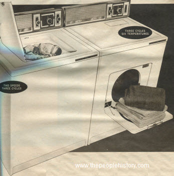 1962 Washer Dryer Combo