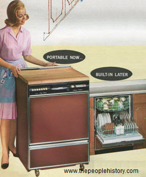 1966 Portable Dishwasher