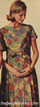 1964 Bow Trim Dress