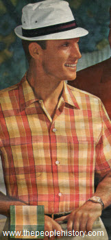1968 Plaid Sport Shirt