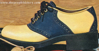 saddle shoes 1970's
