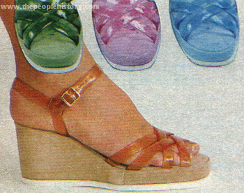 Translucent Strap Sandals 1978