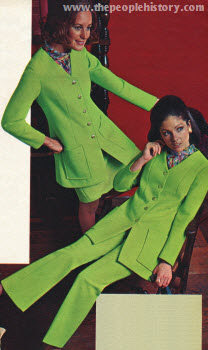 Polyester Knit Four Piece 1970