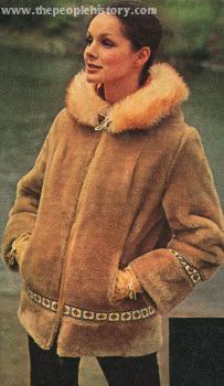 Fake Fur Sport Coat 1971
