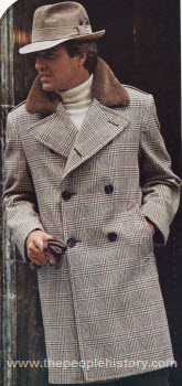 Double Breasted Wool Coat 1973