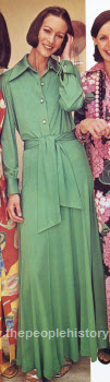 Two Piece Ban-Lon Dress 1973